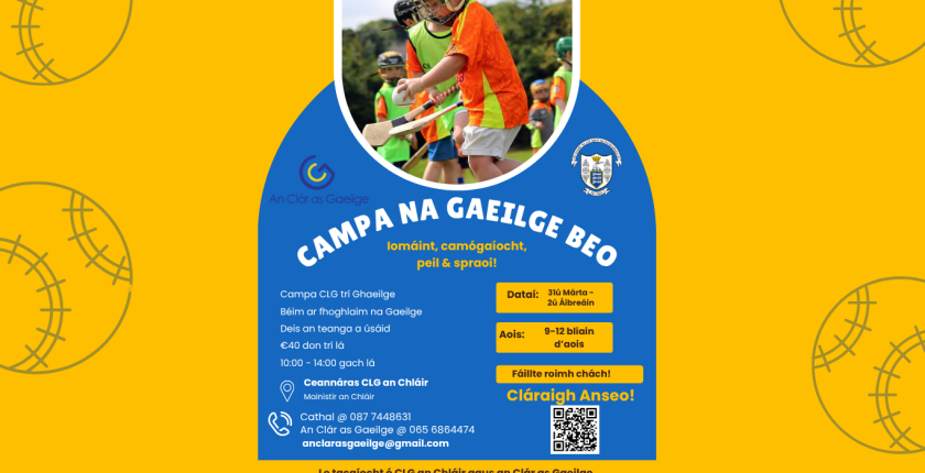 Campa na Gaeilge Beo – Campa Cásca CLG